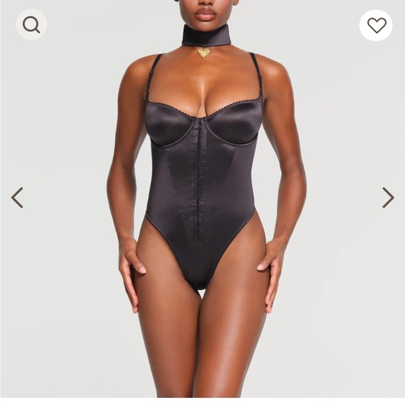 NWT! Skims satin bodysuit - Picture 2 of 4